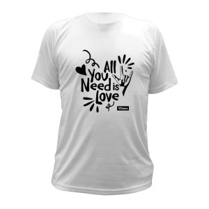 T-shirt all you need is love
