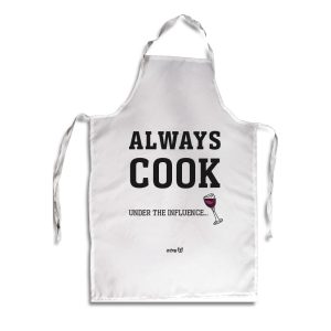 APRON-ALWAYS COOK WITH WINE